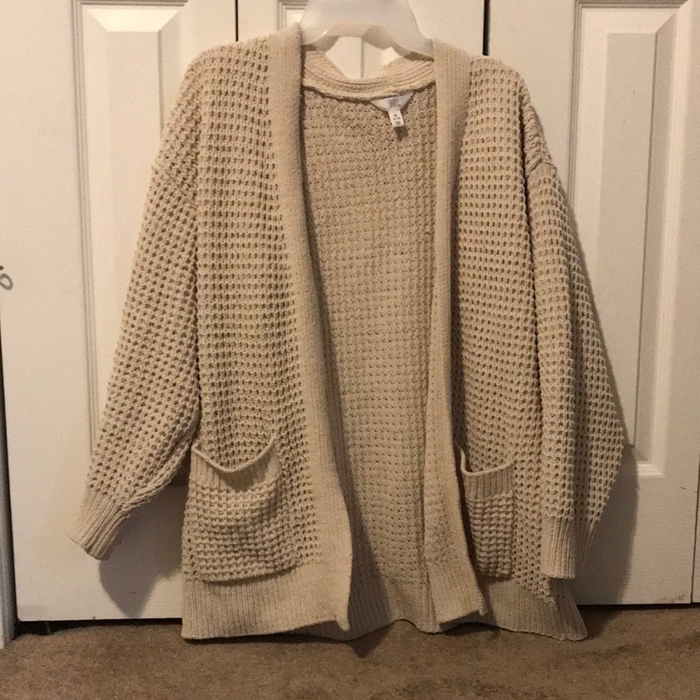 Womens Time and tru beige sweater